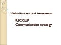 RECOUP Communication Strategy (2008-09 Revision)