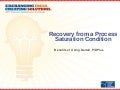 Recovery from a process saturation condition benefits of using delta v pid_plus