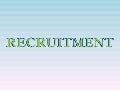 Recruitment
