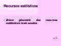 Recursos Estilísticos