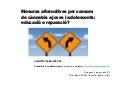 Mesures educatives per a menors sancionats per consum de drogues: educació o reparació?