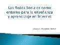 Redes sociales y educación
