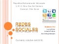 Redes sociales. colegio nuestr