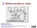 Redes sociales en clase