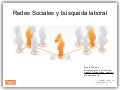 Redes sociales internet y busqueda de trabajo