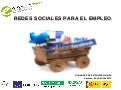 Redes sociales para el empleo