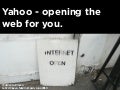 Yahoo - opening the web for you