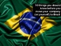 10 things one should not before starting a business in Brazil