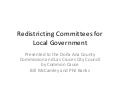 Redistricting committees for Dona Ana County