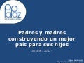 PaPaz Somos Todos Julio 2012