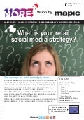 Is your store ‘social media’ ready ? - MORE Vision by MAPIC 