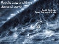 Reed’S  Law And  Demand  Curve For  Blog Talk08