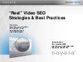 "Reel" Video Search Engine Optimization Webinar by ReelSEO