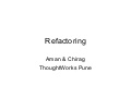 Refactoring