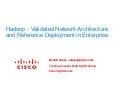 Reference Architecture-Validated & Tested Approach to Define Network Design