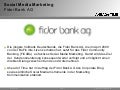 Fidor Bank AG erfolgreich im Social Media Marketing