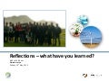 Reflections of Student Engineers field trip visit to Marae