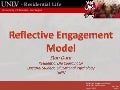 Reflective Engagement Model.Unlv