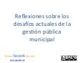Reflexiones gestion local 1
