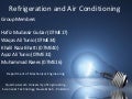 Refrigeration and air conditioning (21 10-10)