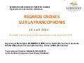 Regards croisés sur la Francophonie -Visioconférence - AIGEME
