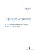 Regeringens utrikesdeklaration 2012