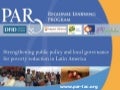 Regional Learning Program - Presentation English