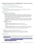 Regional Cohort Gatherings March 14 & 15, 2012