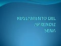 Reglamento del aprendiz sena