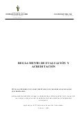 Reglamento evaluacion acreditacion
