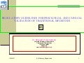 Regulatory Guidelines For Preclinical And Clinical Validation of Traditional Medicines