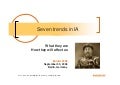 Seven Trends In Information Architecture, Berlin 2006