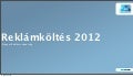 MRSZ - Magyar Reklámköltés 2012