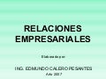 Relaciones Empresariales