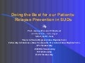 Relapse Prevention.pps