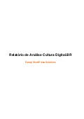 Relatório de análise da plataforma cultura digital