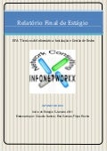 Relatório final de estágio