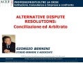 Arbitrato e Conciliazione