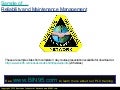 Reliability And Maintenance Management Sample