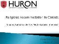 Religious accommodation in canada
