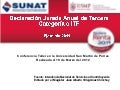 Renta Persona Juridica 2011