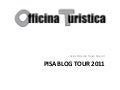 Pisa blog tour 2011: i risultati del social media team