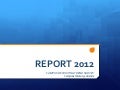 Report crt survey 2012