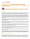 Reporte Especial Venezuela Ley Electoral Anexo 2   Opinion Mesa De Unidad
