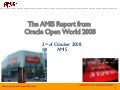 Report From Oracle Open World 2008 AMIS 2 October2008
