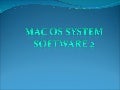 Report In Cmsc 410(Mac Os System Software 2)