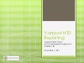 Vanpool NTD Reporting - by Lora Byala - Foursquare