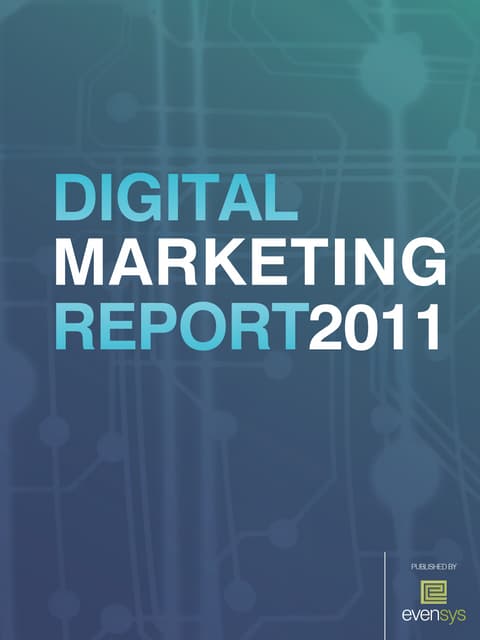 Digital Marketing Report 2011