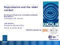 Repositories and the wider context