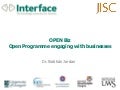 Siobhán Jordan (ERI) – OpenBIZ – knowledge exchange between HE & Business